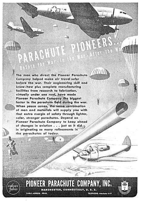 Pioneer Parachutes                                               