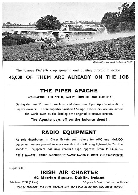 Piper PA18 Cub - Irish Air Charter                               