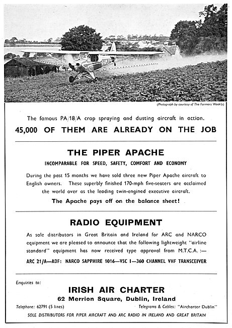 Piper PA18 Cub - Irish Air Charter                               