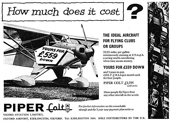 Piper Colt: Vigors Aviation                                      