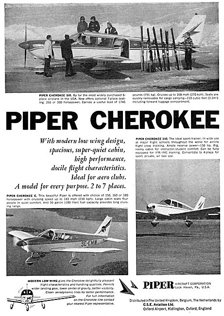 Piper Cherokee Range                                             
