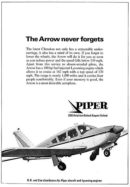 Piper PA28 R - Cherokee Arrow                                    