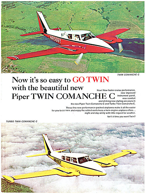 Piper Twin Comanche C                                            