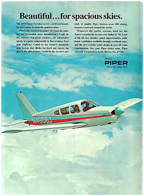 Piper Cherokee Arrow                                             