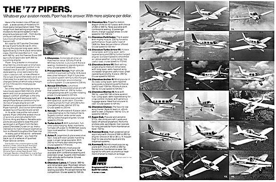 Piper Aircraft 1977                                              