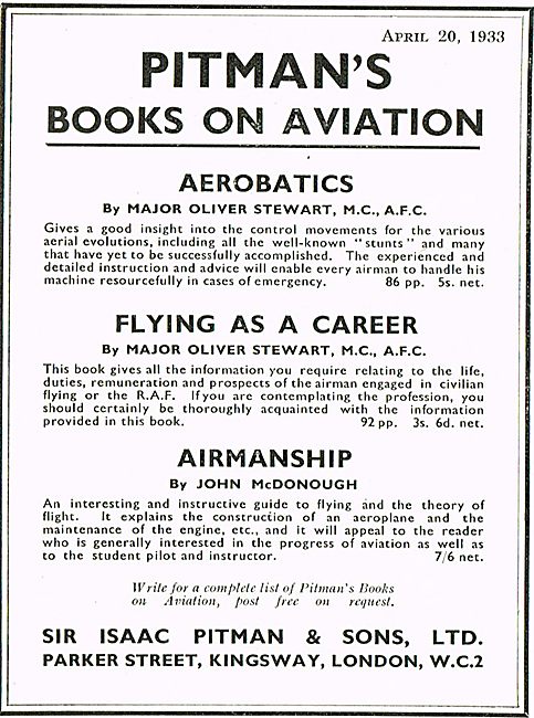 Aerobatics Major Oliver Stewart                                  