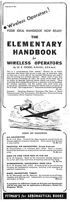 Pitmans Aeronautical Books                                       