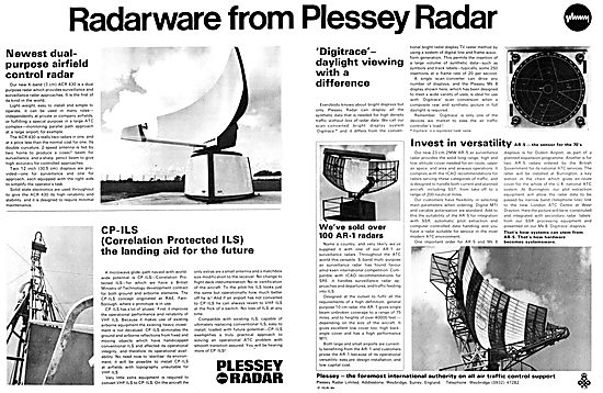 Plessey Airfield Radars & Approach Equipment  ACR 430            