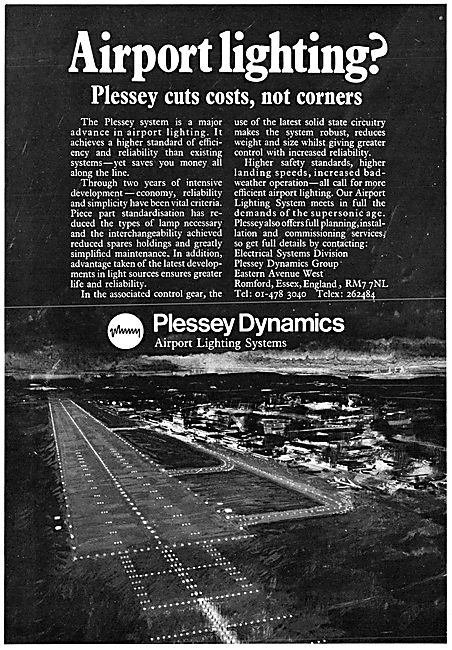Plessey Airport Lighting                                         
