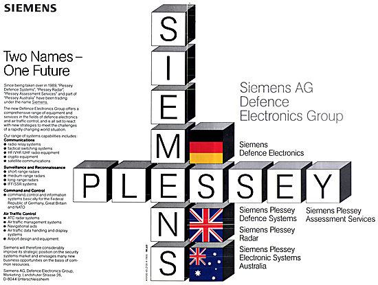 Siemens Plessey Defence Systems                                  