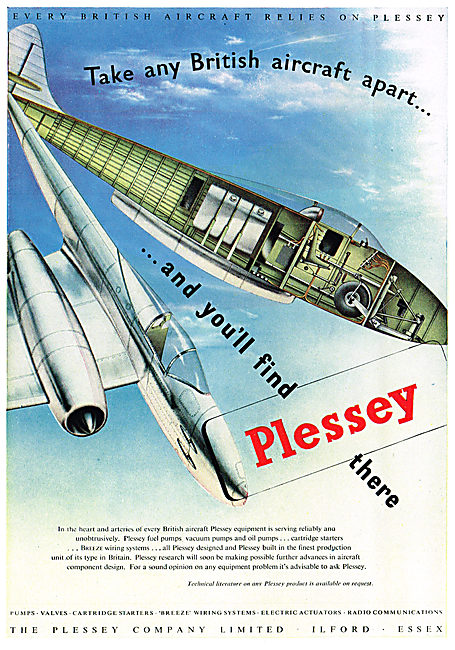 Plessey Aircraft Components & Systems                            