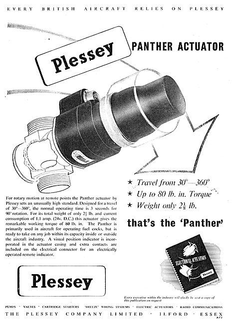 Plessey Panther Actuator                                         