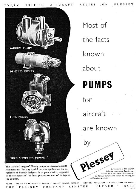 Plessey Pumps                                                    