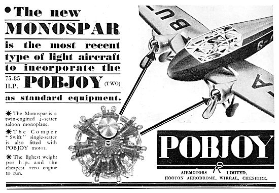 Pobjoy Aero Engines                                              