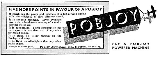 Pobjoy Airmotors 1933                                            