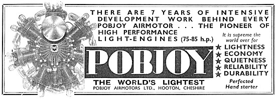 Pobjoy Aero Engines                                              