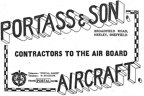 Portass & Son Aircraft                                           