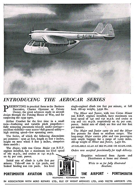 Portsmouth Aviation Aerocar                                      