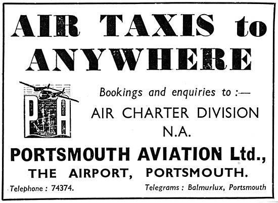 Portsmouth Aviation Air Taxi Service                             