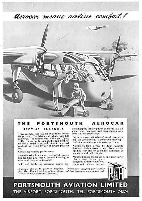 Portsmouth Aerocar                                               