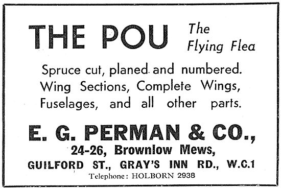 Flying Flea - Pou De Ciel: E.G.Perman                            
