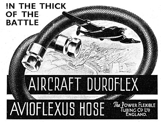 Power Flexible Tubing - PIpes & Hoses. Duroflex Avioflex         