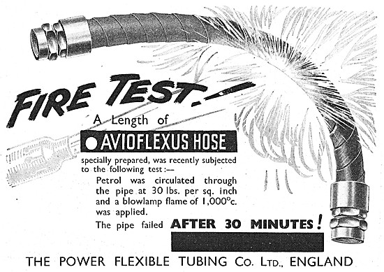 Power Flexible Tubing - Avioflexus Hose                          