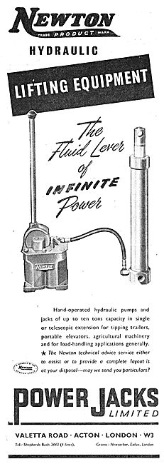 Power Jacks Handling Equipment                                   