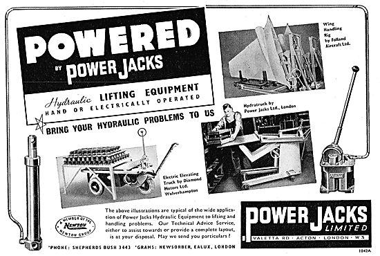 Power Jacks Handling Equipment                                   