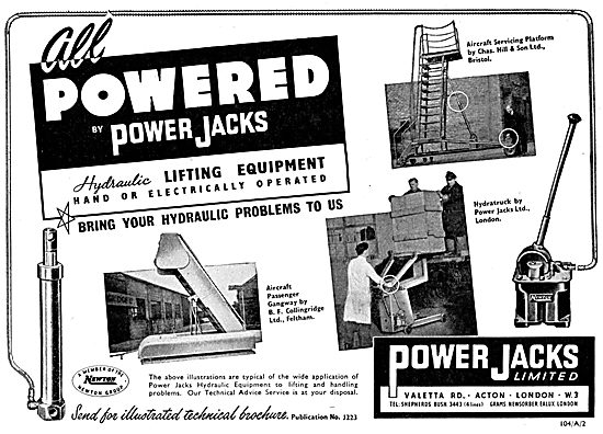 Power Jacks Handling Equipment                                   