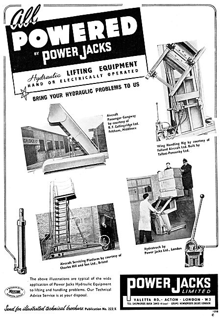 Power Jacks Handling Equipment                                   