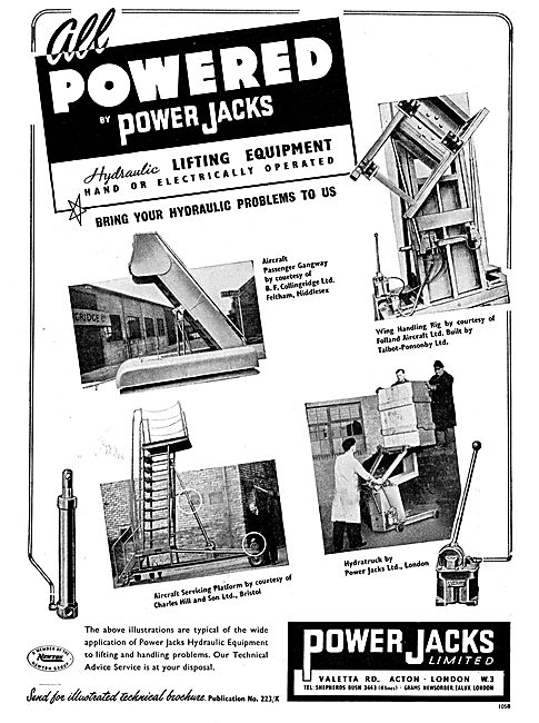 Power Jacks Hydratruck & Aircraft Servicing Platforms            