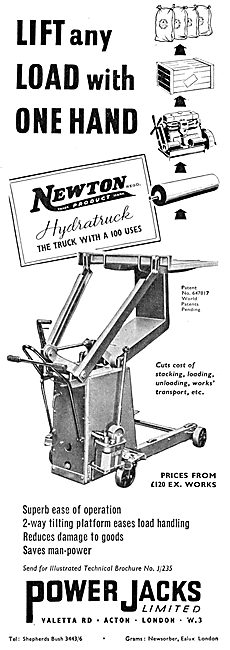 Power Jacks Aircraft Servicing & Ground Support Equipment. Newton