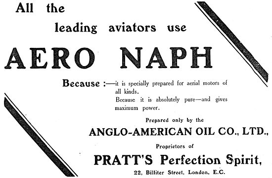 Pratts Aviation Spirit - Aero Naph                               