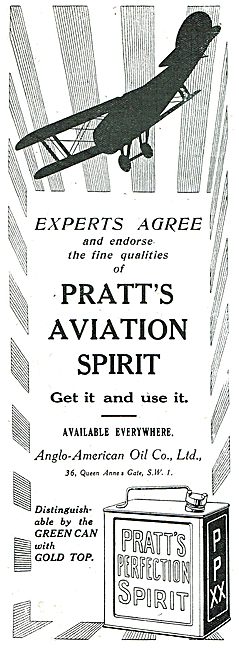 Experts Agree And Endorse The Qualities Of Pratts Aviation Spirit