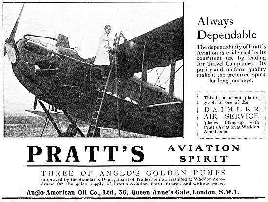 Pratts Aviation Spirit                                           