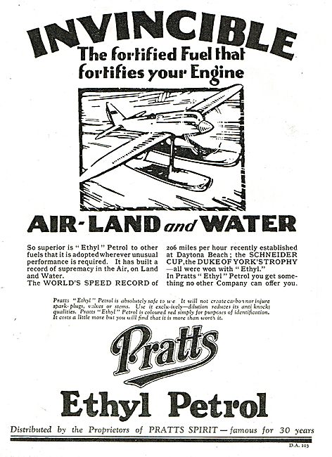 Pratts Aviation Spirit To Fortify Your Engine                    
