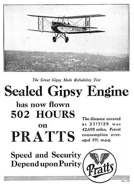 Pratts Aviation Spirit                                           