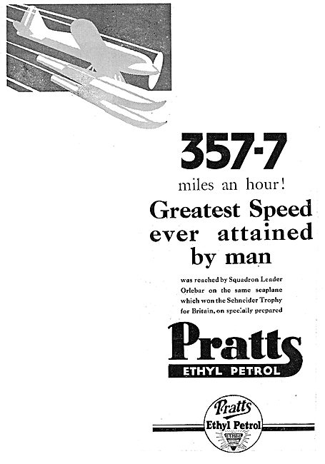 357 MPH On Pratts Ethyl Petrol                                   