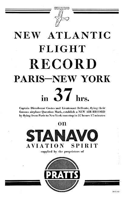 Pratts Aviation Spirit - Stanavo                                 