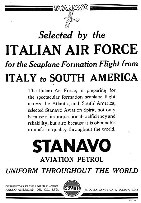 Pratts Stanavo Aviation Spirit                                   