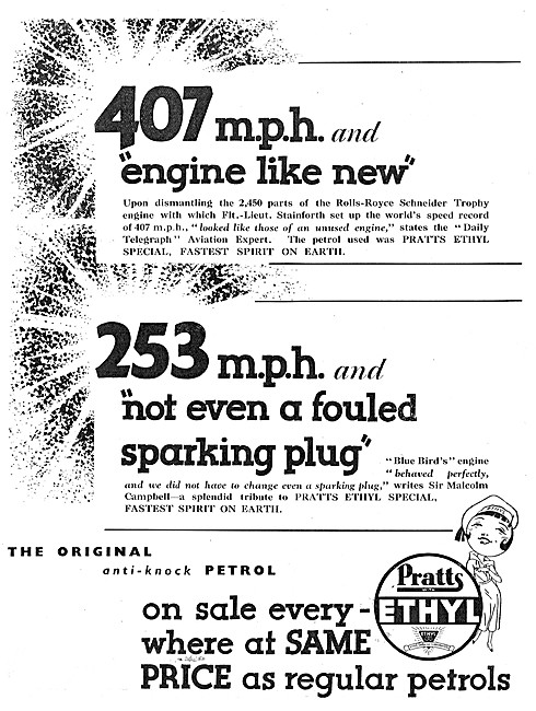 Pratts Ethyl Aviation Fuel                                       