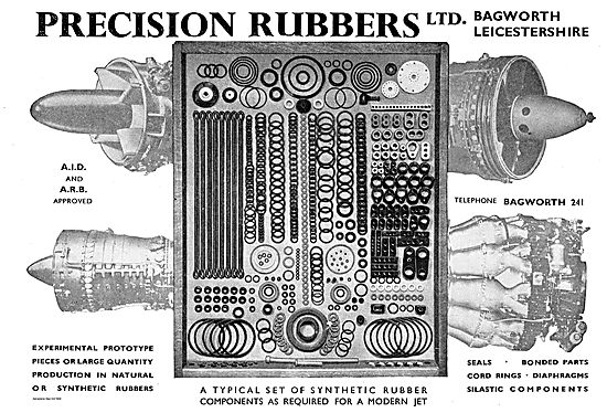 Precision Rubbers AID & ARB Approved Rubber Components           