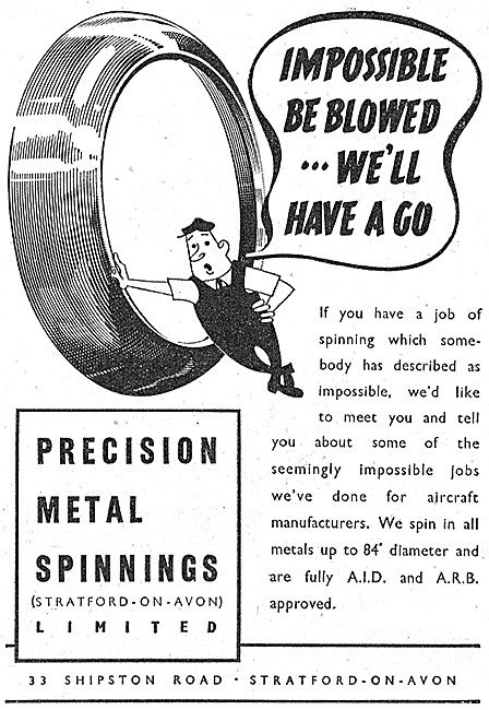 Precision Metal Spinnings                                        