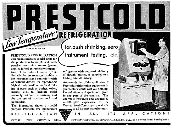 Prestcold Refrigeration Machines                                 