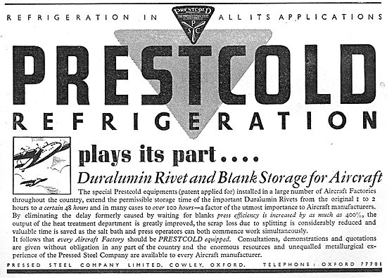 Pressed Steel Company - Prestcold Refrigeration Equipment        