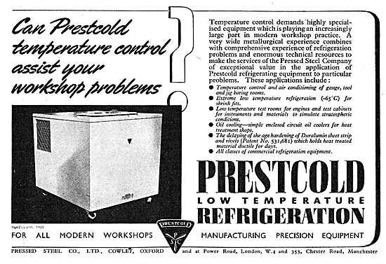 Prestcold Temperature Control For Workshops                      