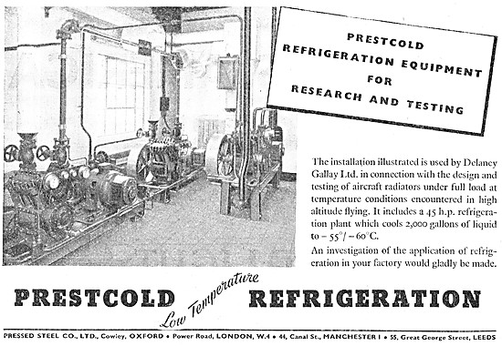 Pressed Steel : Prestcold Industrial Refigeration                