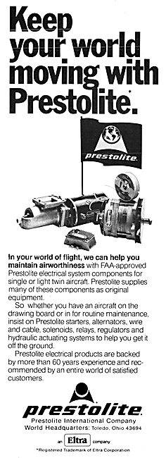 Prestolite Electrical Components                                 