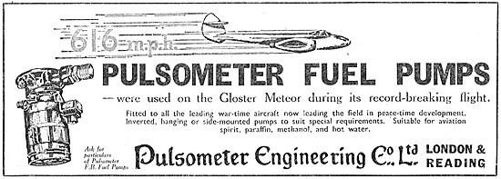 Pulsometer Fuel Pumps                                            